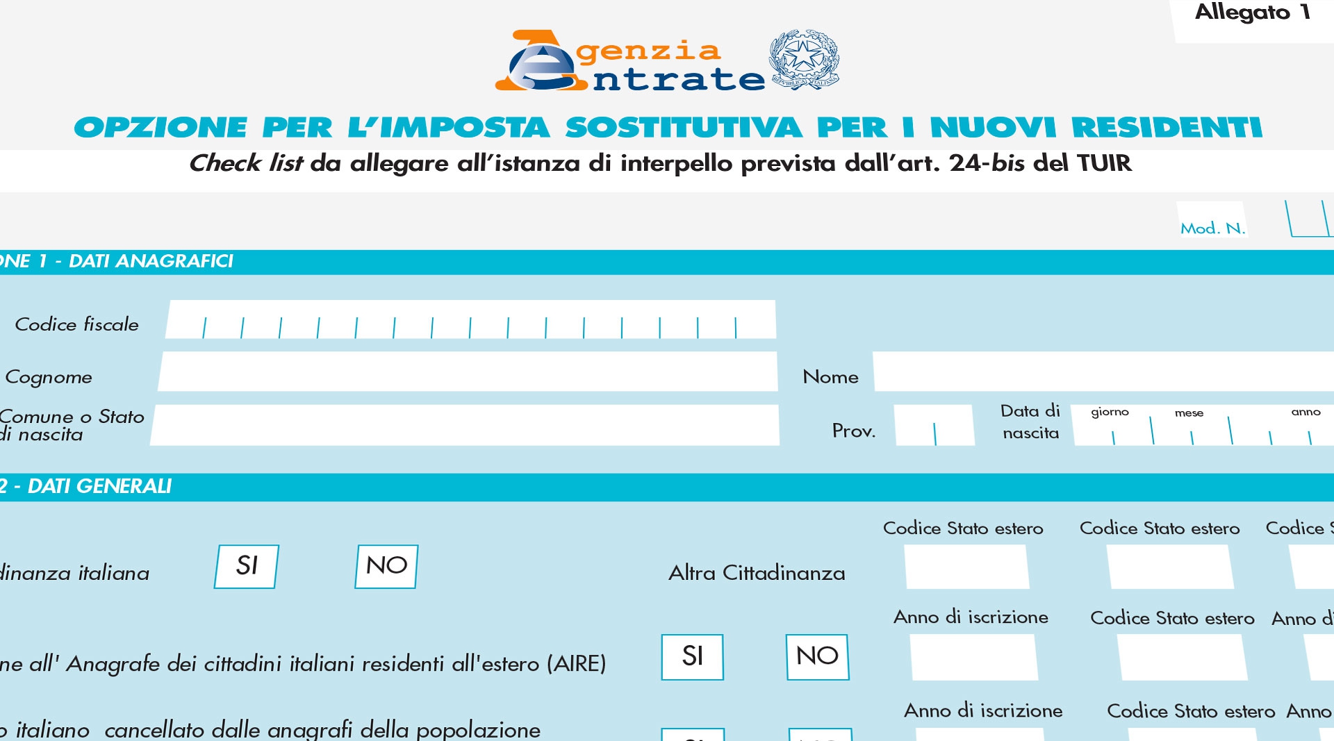 Circolare informativa. Flat Tax per non residenti