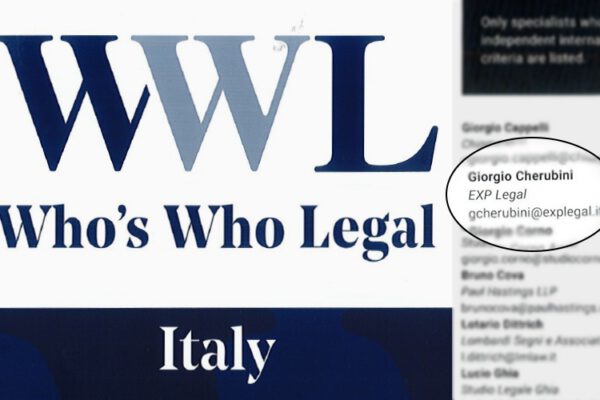 Who’s who legal. Restructuring & insolvency 2019, ITALY.