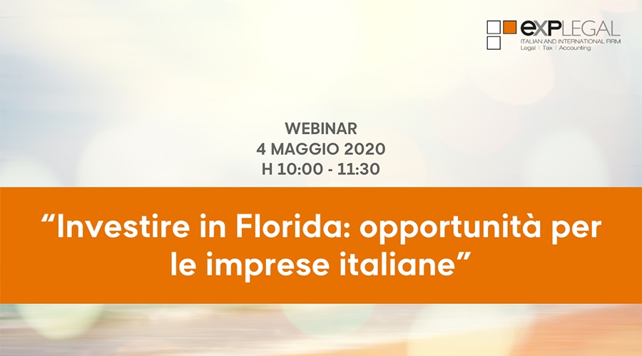 Investire in Florida: opportunità per le imprese italiane