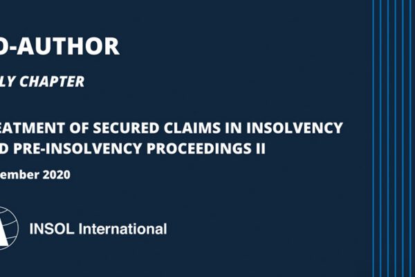 INSOL Publication 2020: Treatment of secured claims in insolvency and pre-insolvency proceedings II