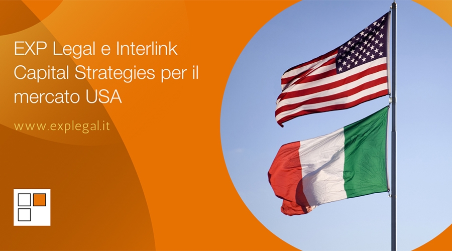 EXP Legal e Interlink Capital Strategies insieme per il mercato USA