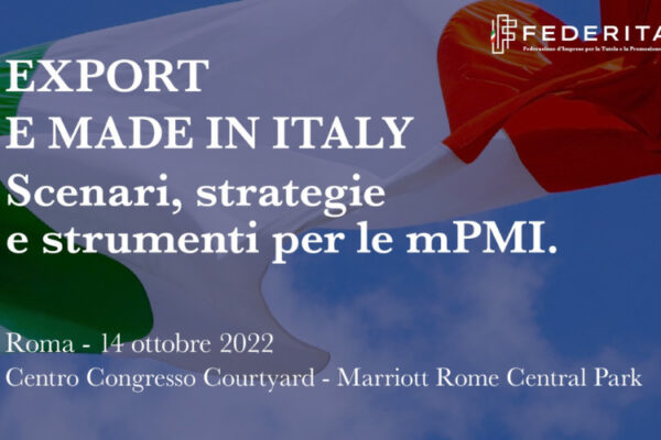 1° Summit Federitaly | Roma